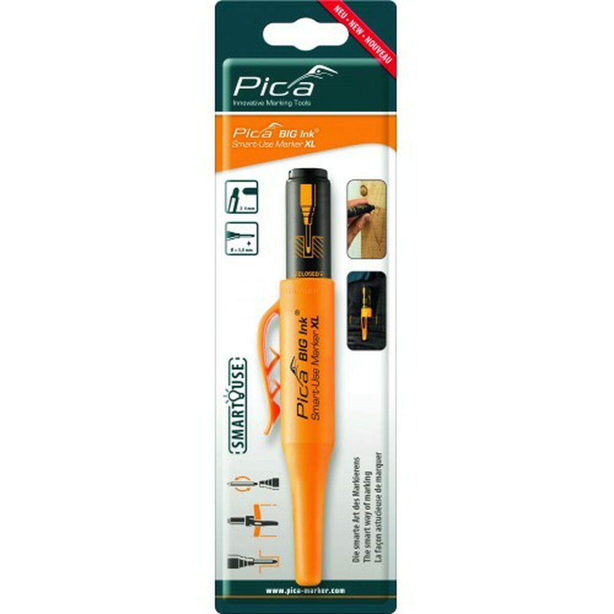 Marcador Pica BIG Ink XL Negro