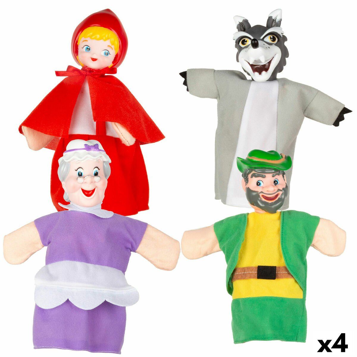 Marioneta Colorbaby Caperucita