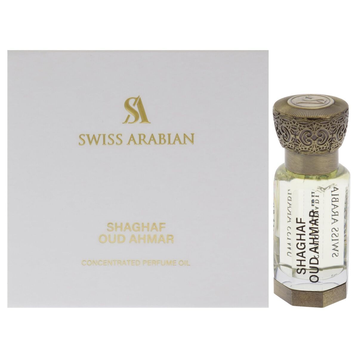 Aceite de fragancia Swiss Arabian SHAGHAF OUD 12 ml