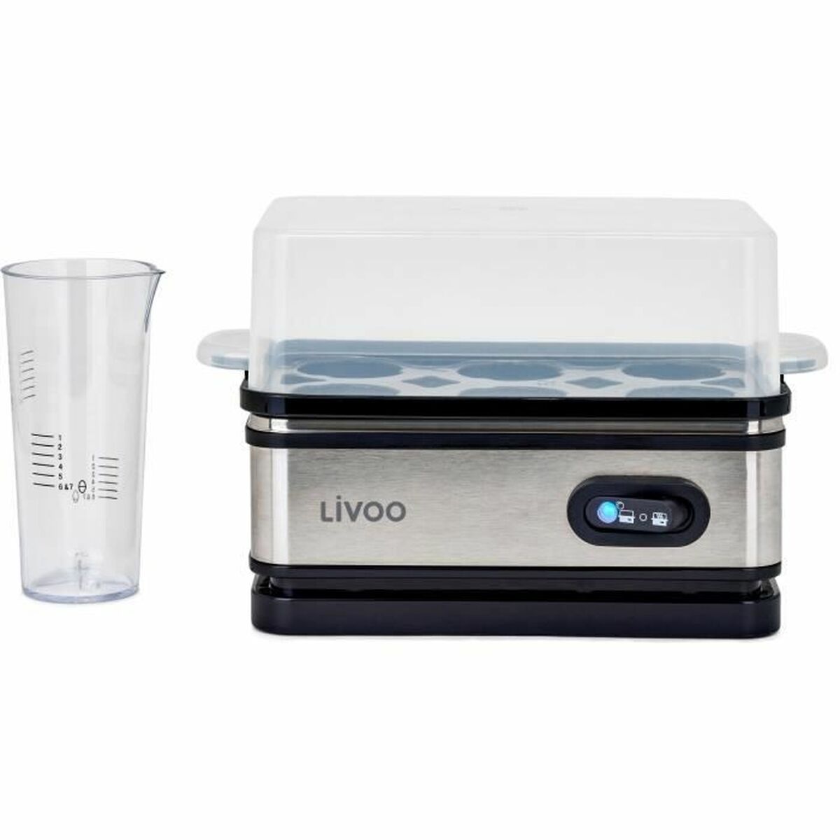 Hervidor de huevos Livoo DOC290 Acero 400 W