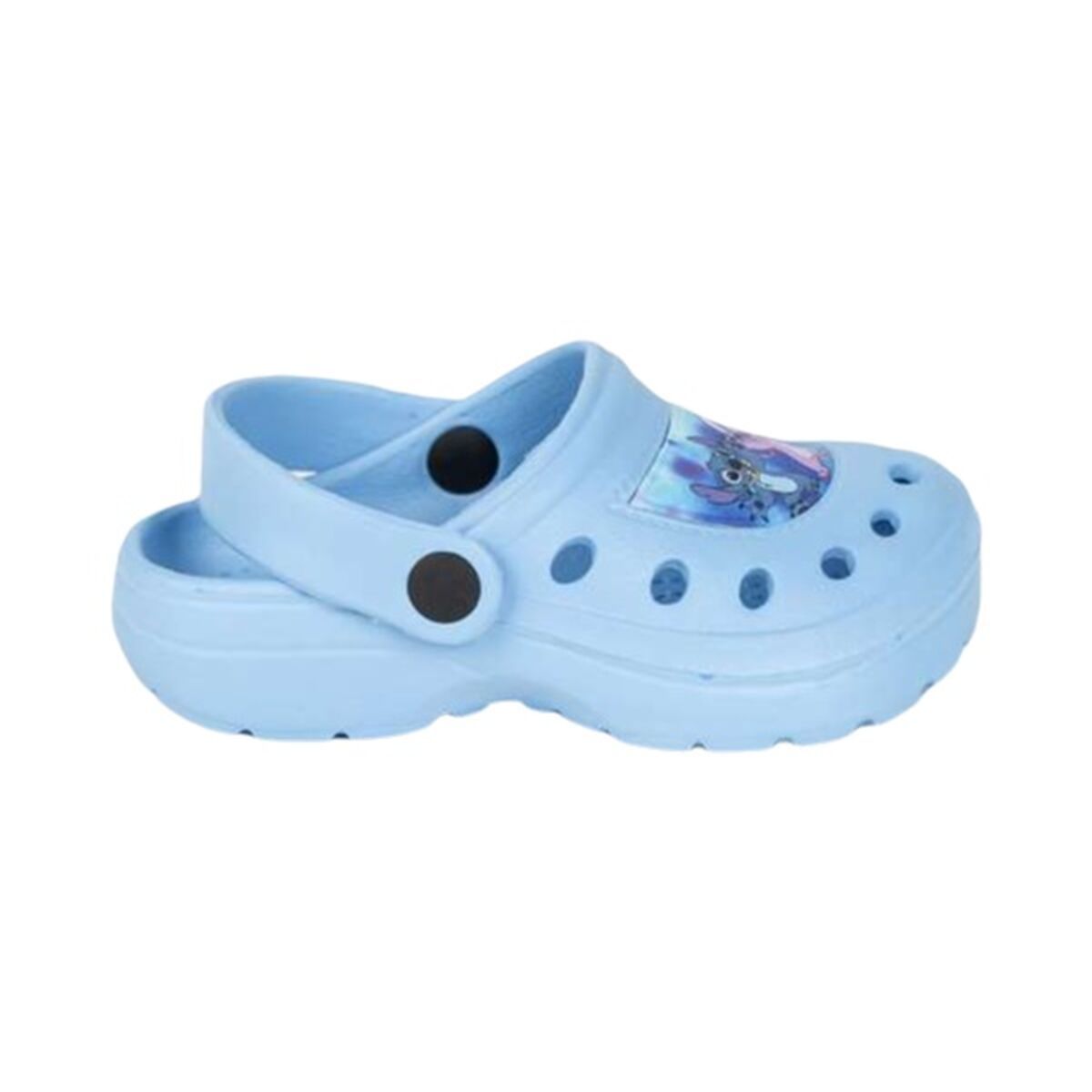 Zuecos Stitch Azul claro