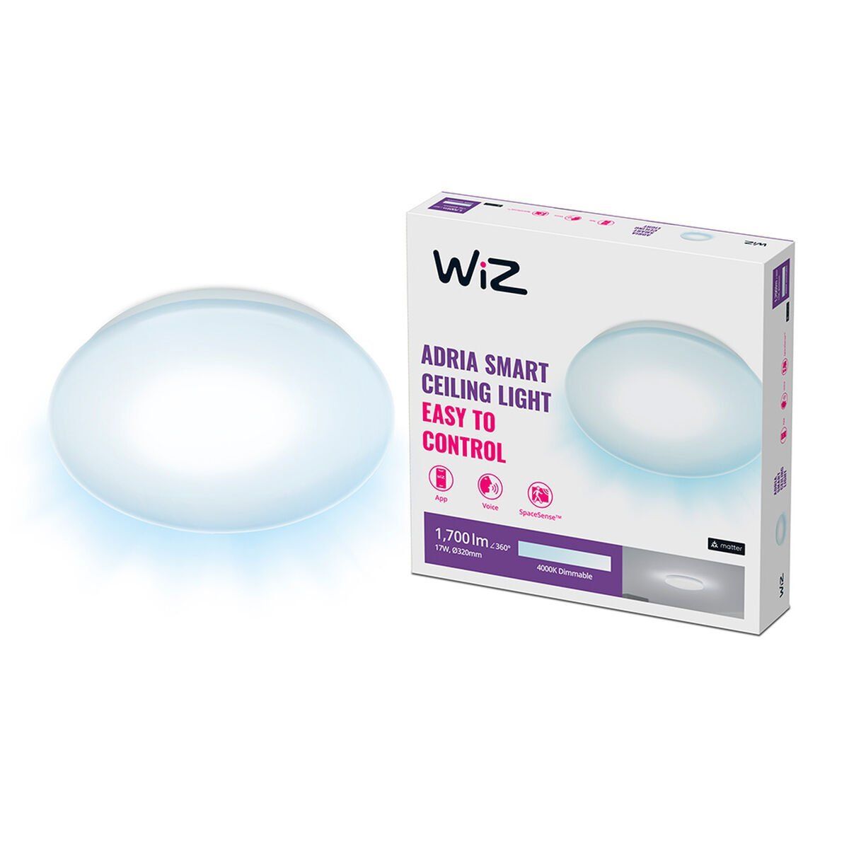 Lámpara de Techo Wiz Blanco