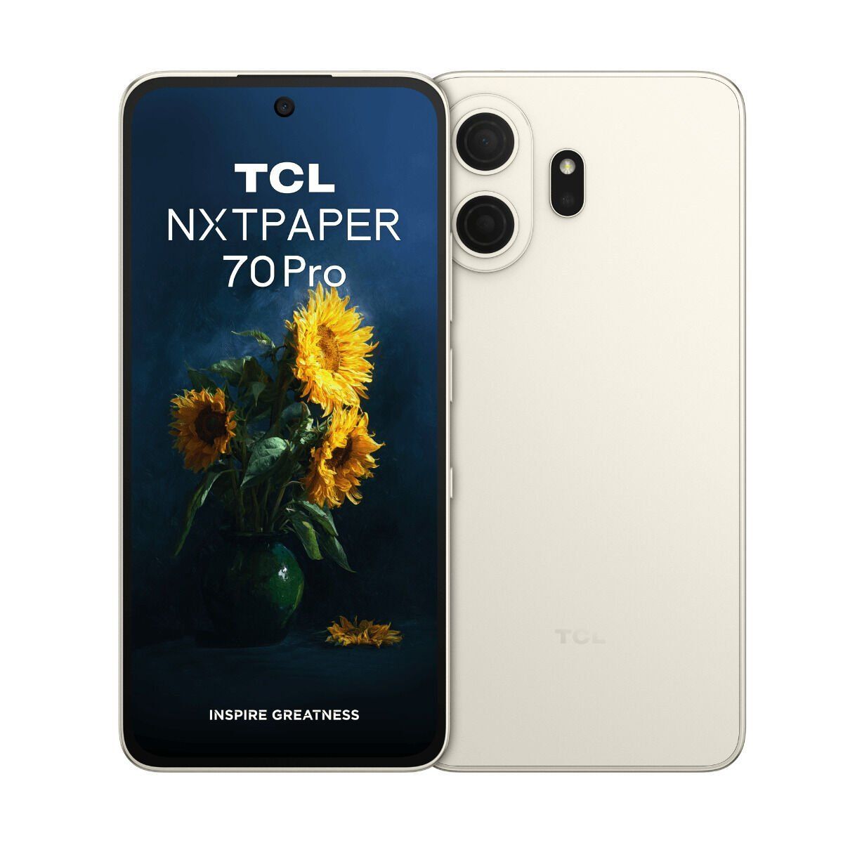 Smartphone TCL 70 PRO NXTPAPER 8+256GB 5G NEBULA GOLD T807D1-2BLCA112 6,9" Octa Core Mediatek Dimensity 7300 8 GB RAM 256 GB Oro