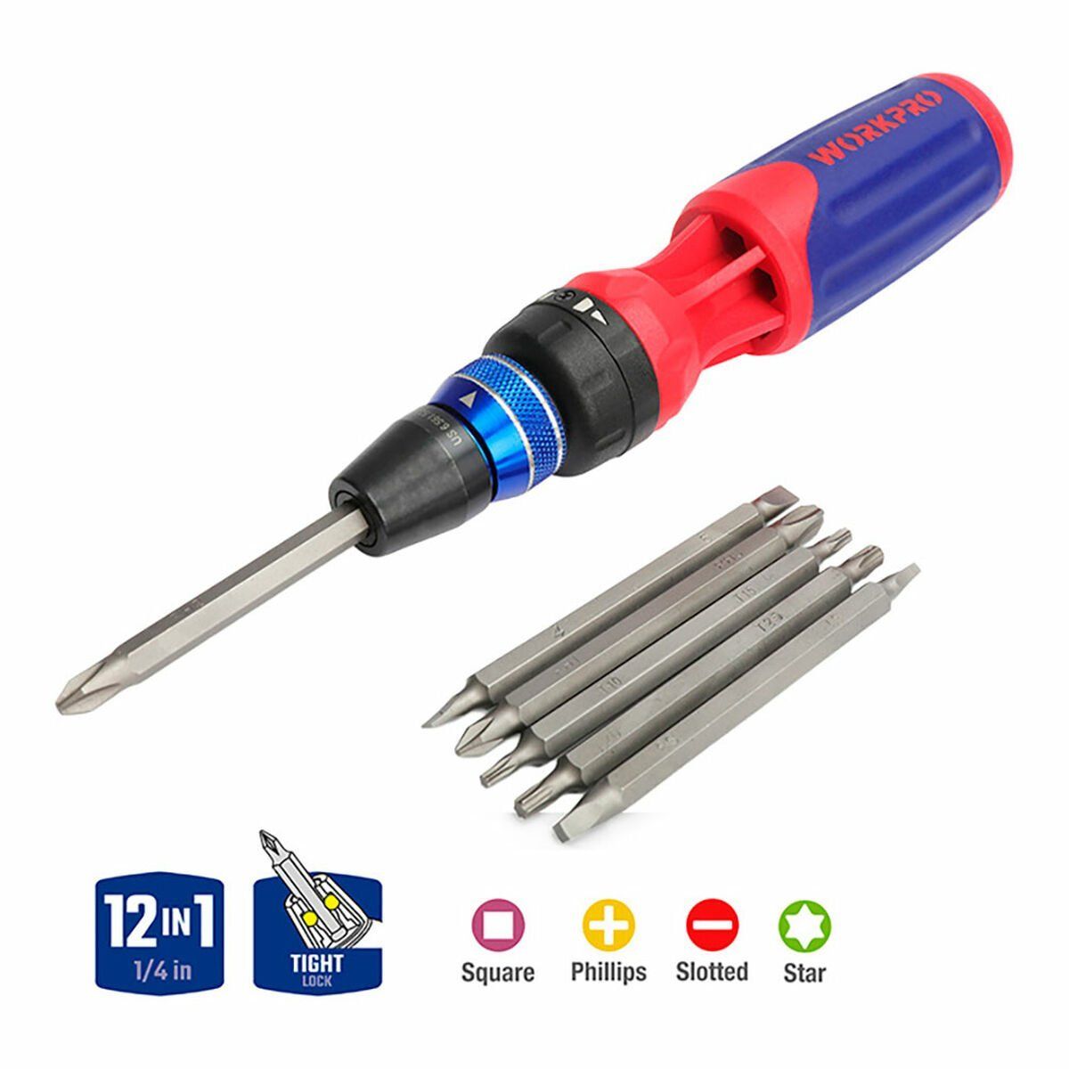 Llave de carraca Workpro