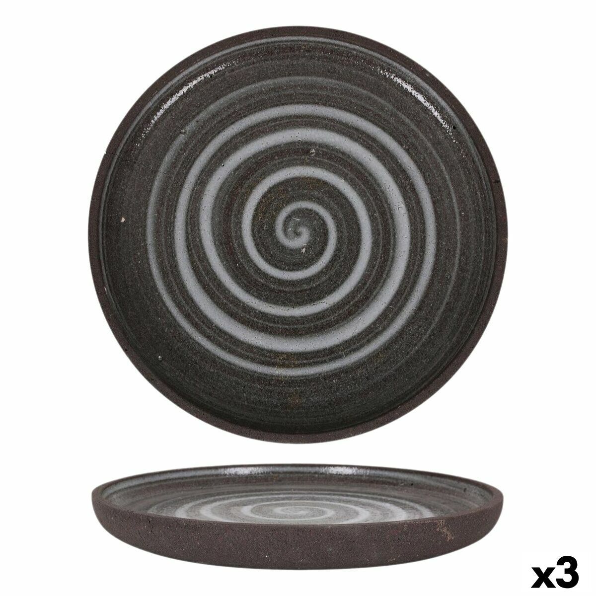 Plato Llano Krakatoa Ø 30 cm (3 Unidades)
