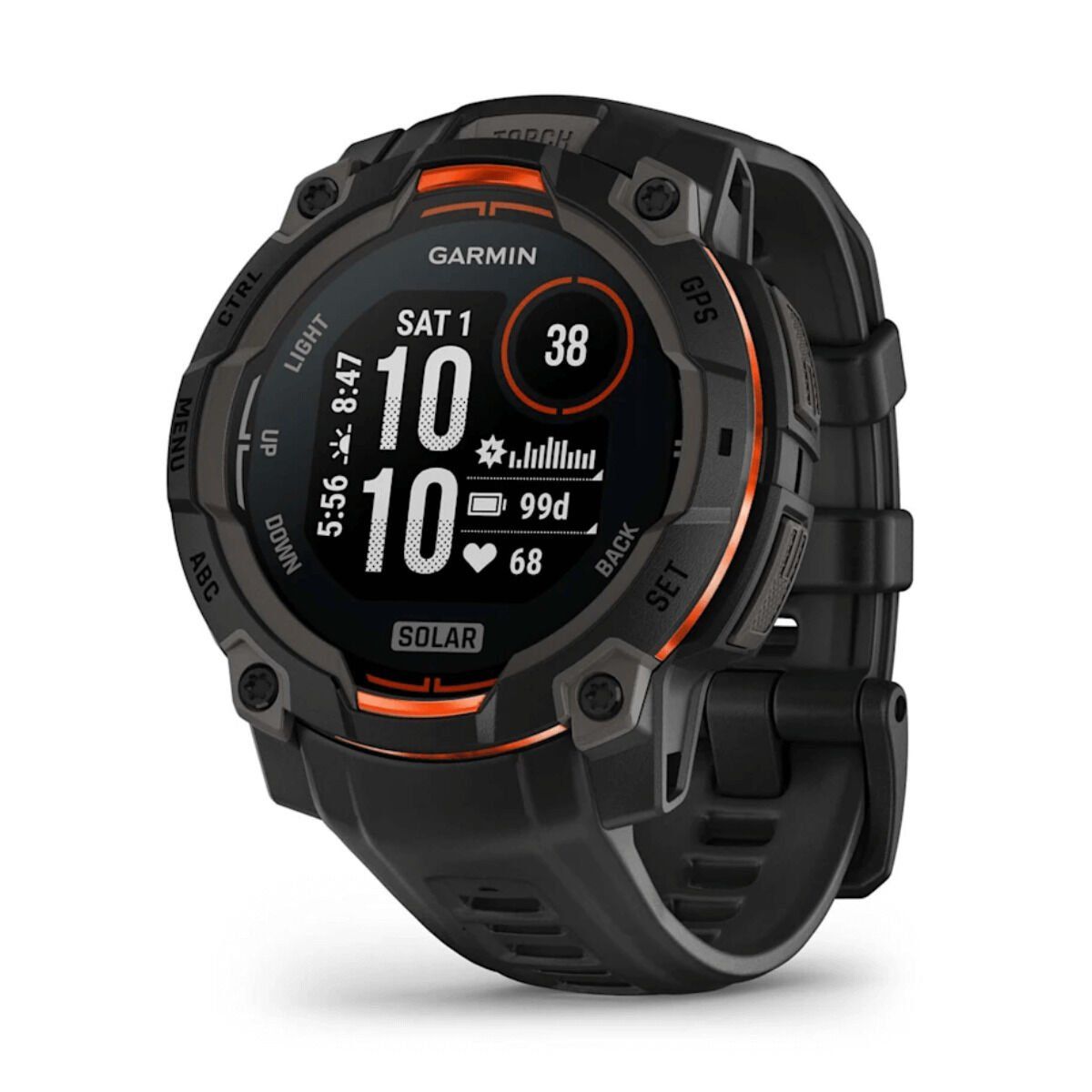 Smartwatch Garmin Instinct 3 Solar GPS 45mm Negro 0,9" 45 mm