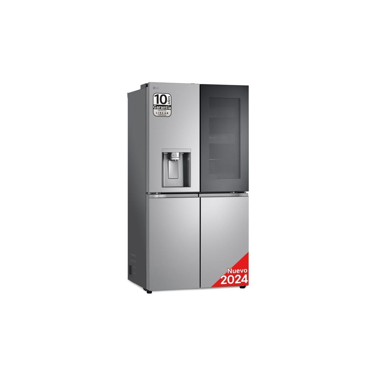Frigorífico americano LG InstaView GMG961EVKE Acero
