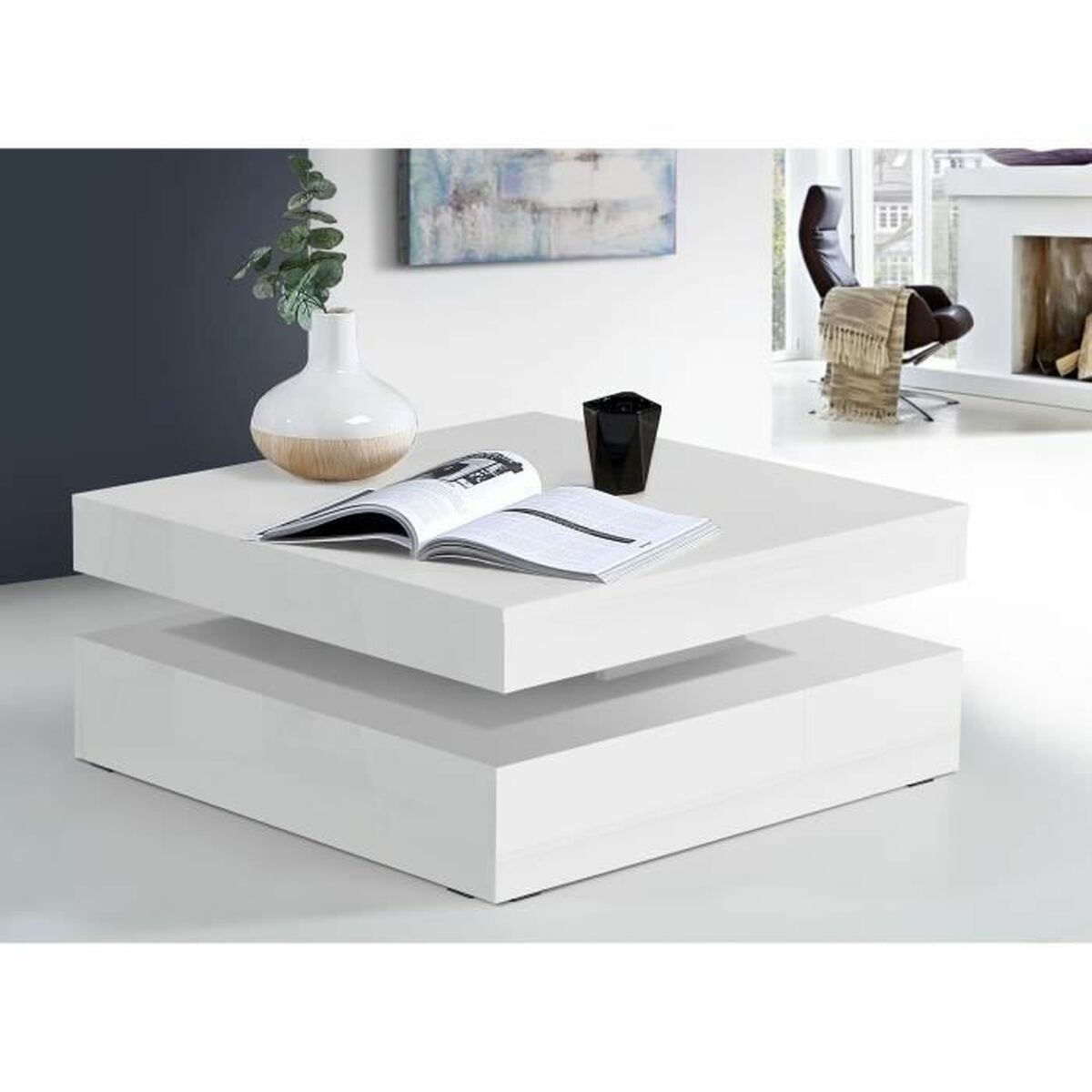 Mesa de Centro Blanco