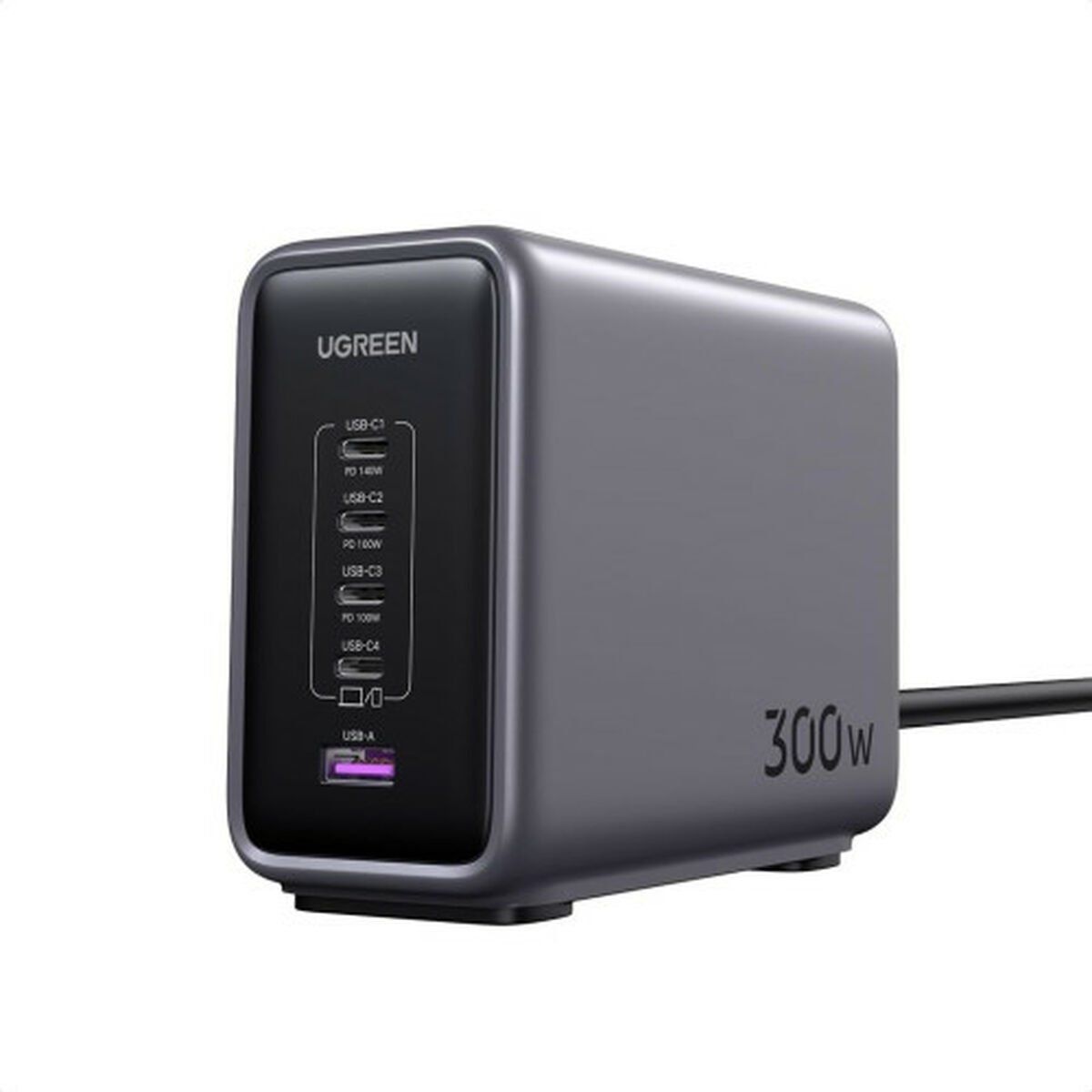 Cable USB a Lightning Ugreen 90903B Negro Gris 2 m