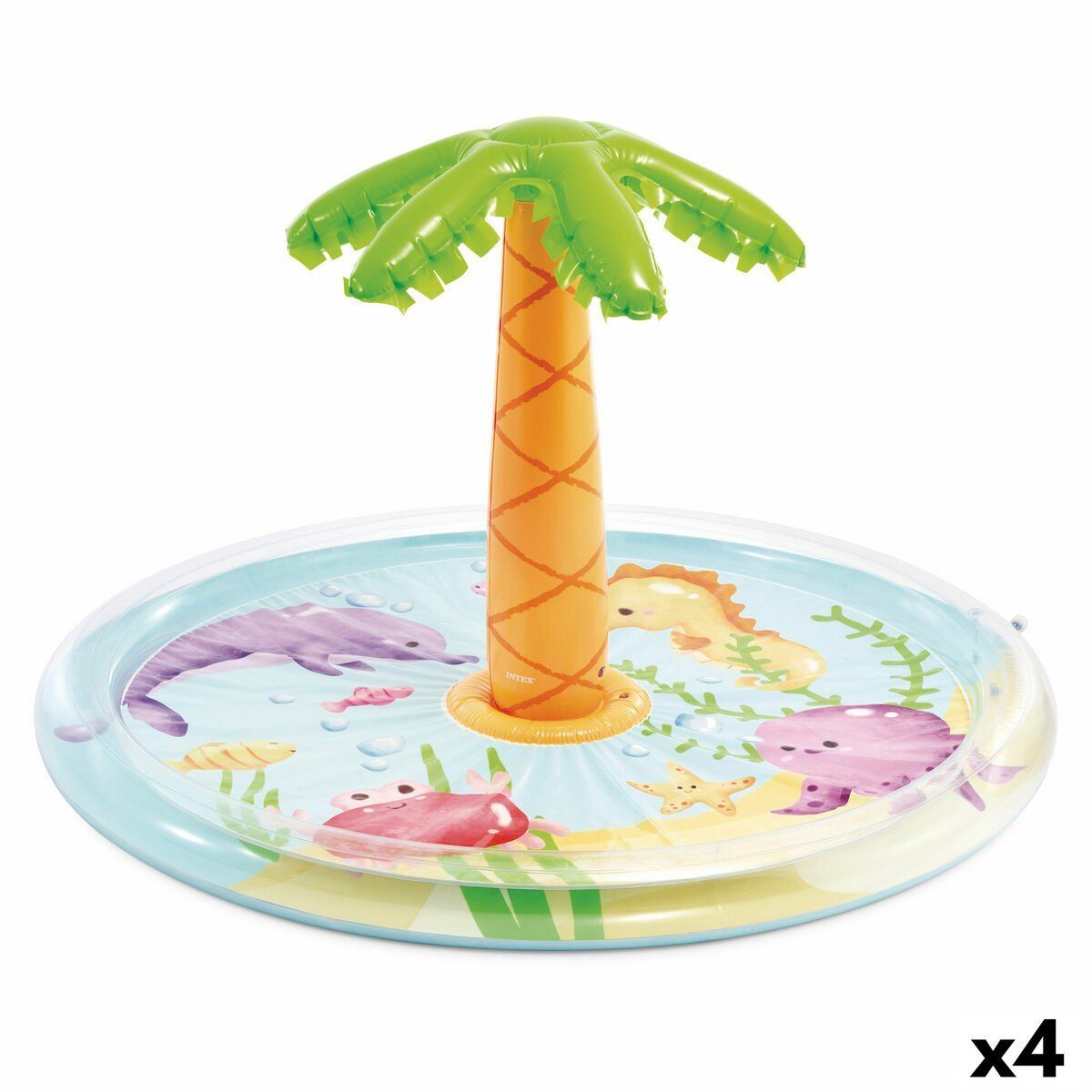 Piscina Hinchable para Niños Intex 173 x 104 cm (4 Unidades)