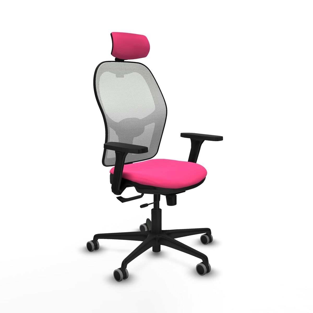 Silla de Oficina con Cabecero Jorquera Piqueras y Crespo 3D036G2 Rosa