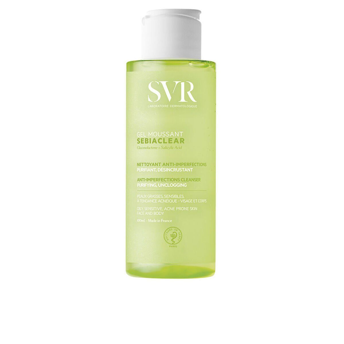 Gel Limpiador Facial SVR SEBIACLEAR 100 ml