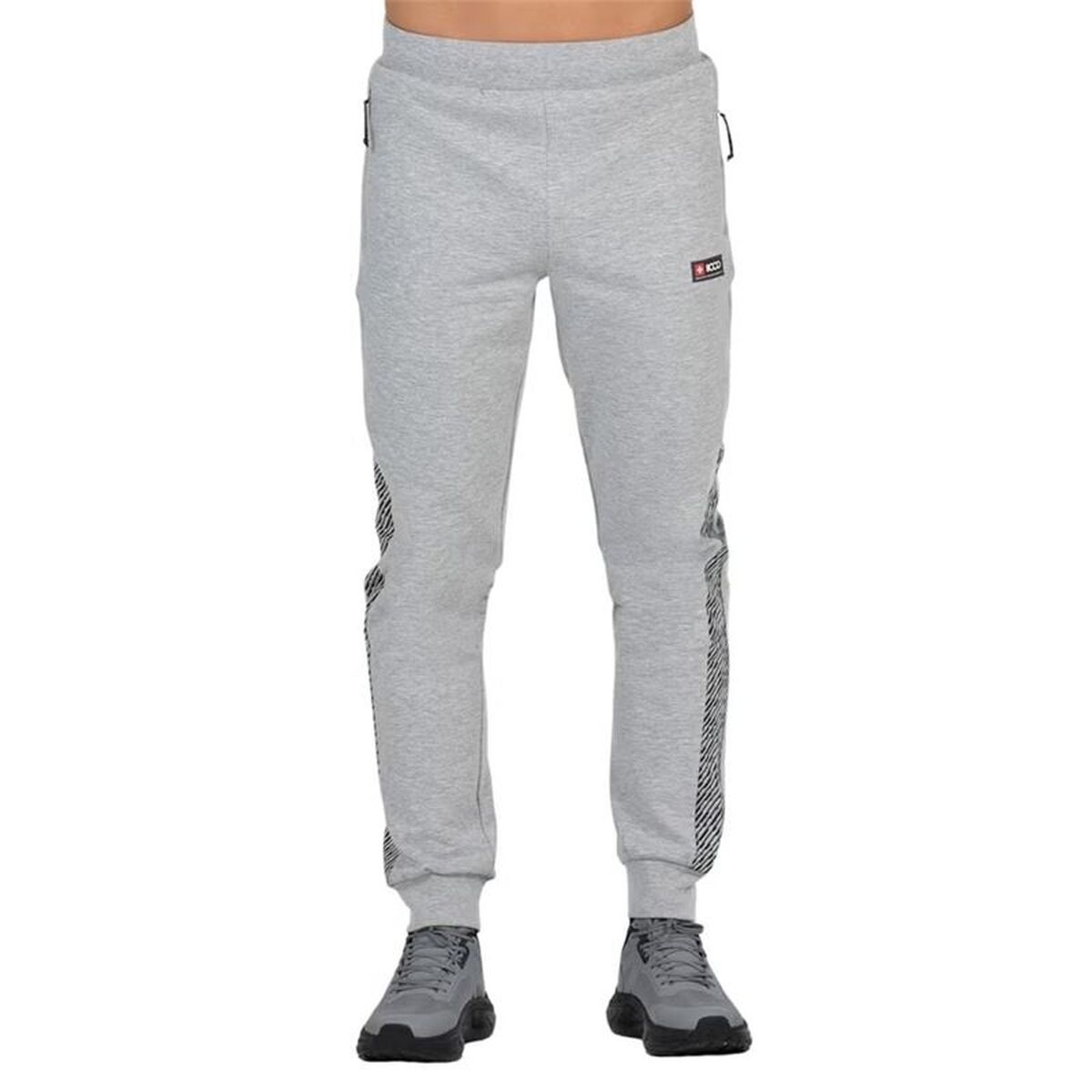 Pantalón Largo Deportivo +8000 Eyrie M Gris