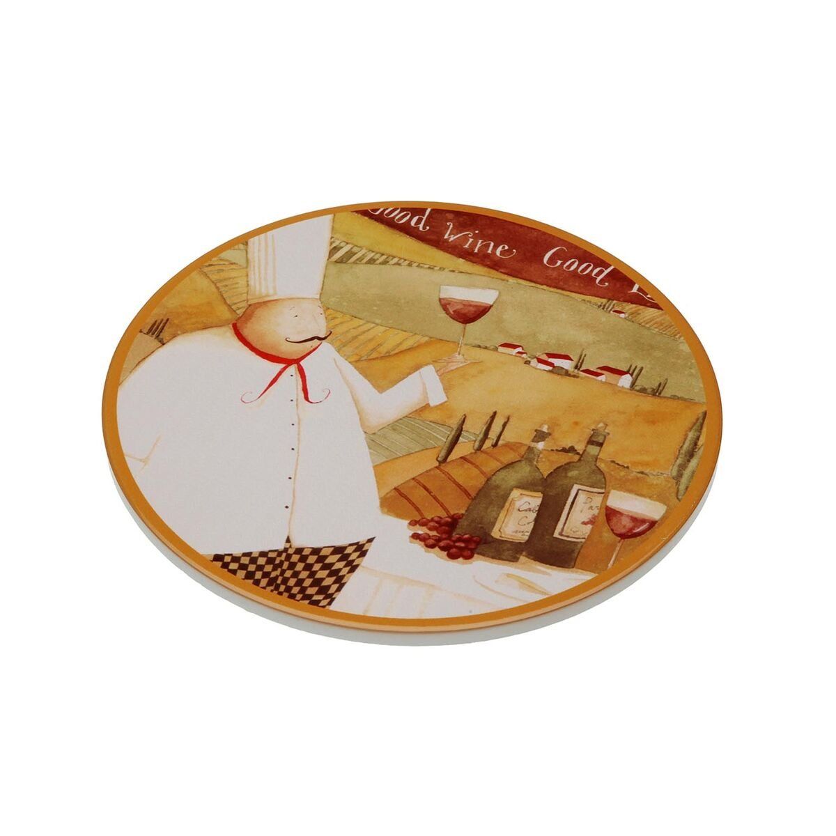 Salvamantel Versa Corcho Cerámica Cocinero 20 X 0,6 X 20 CM