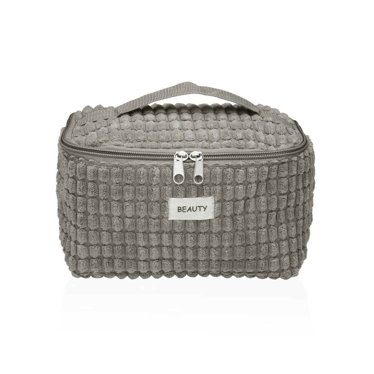 Neceser de Viaje Versa Corduroy Azul Poliéster Textil 12 x 12 x 20 cm