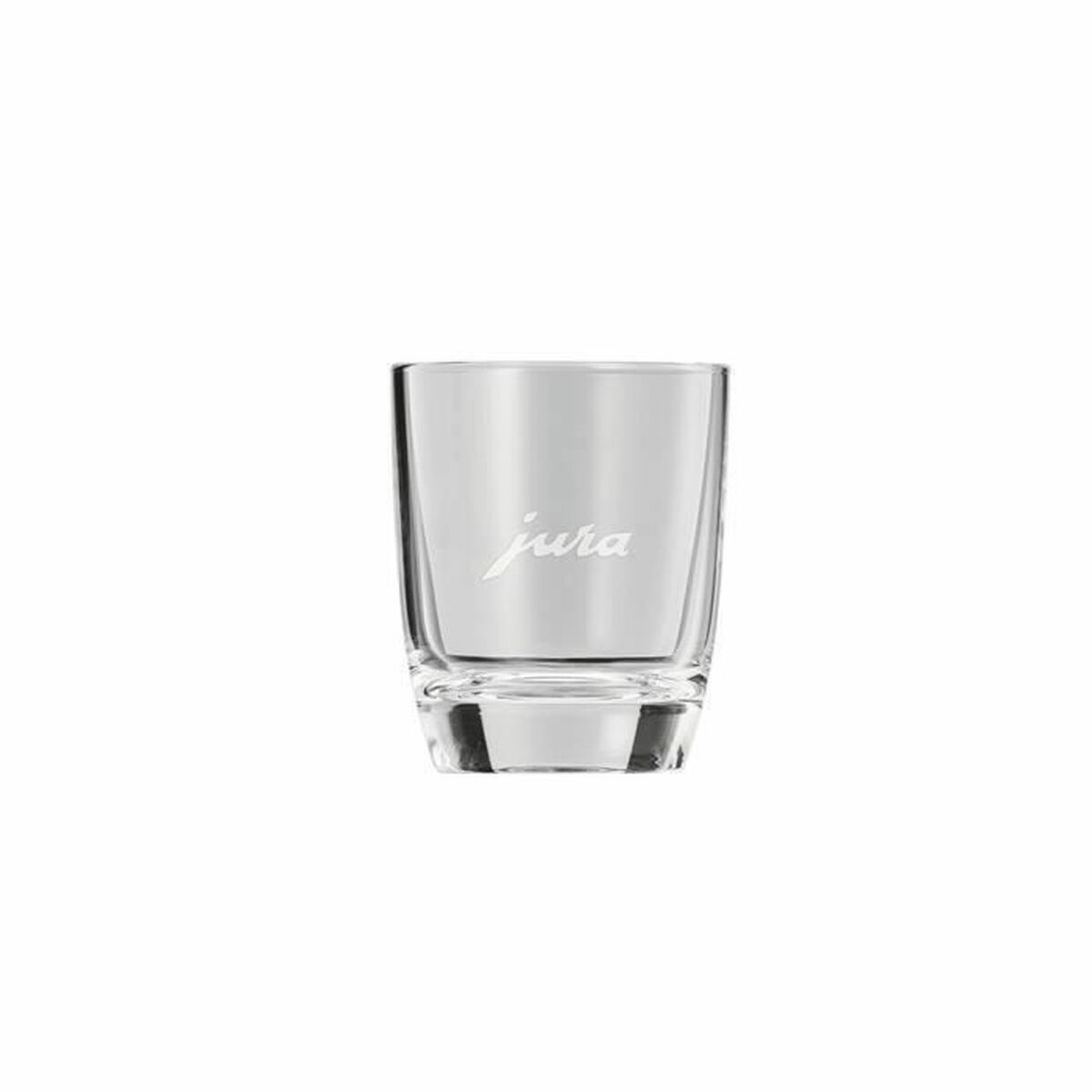 Set de Vasos Jura Transparente Cristal 80 ml 2 Piezas (2 Unidades)