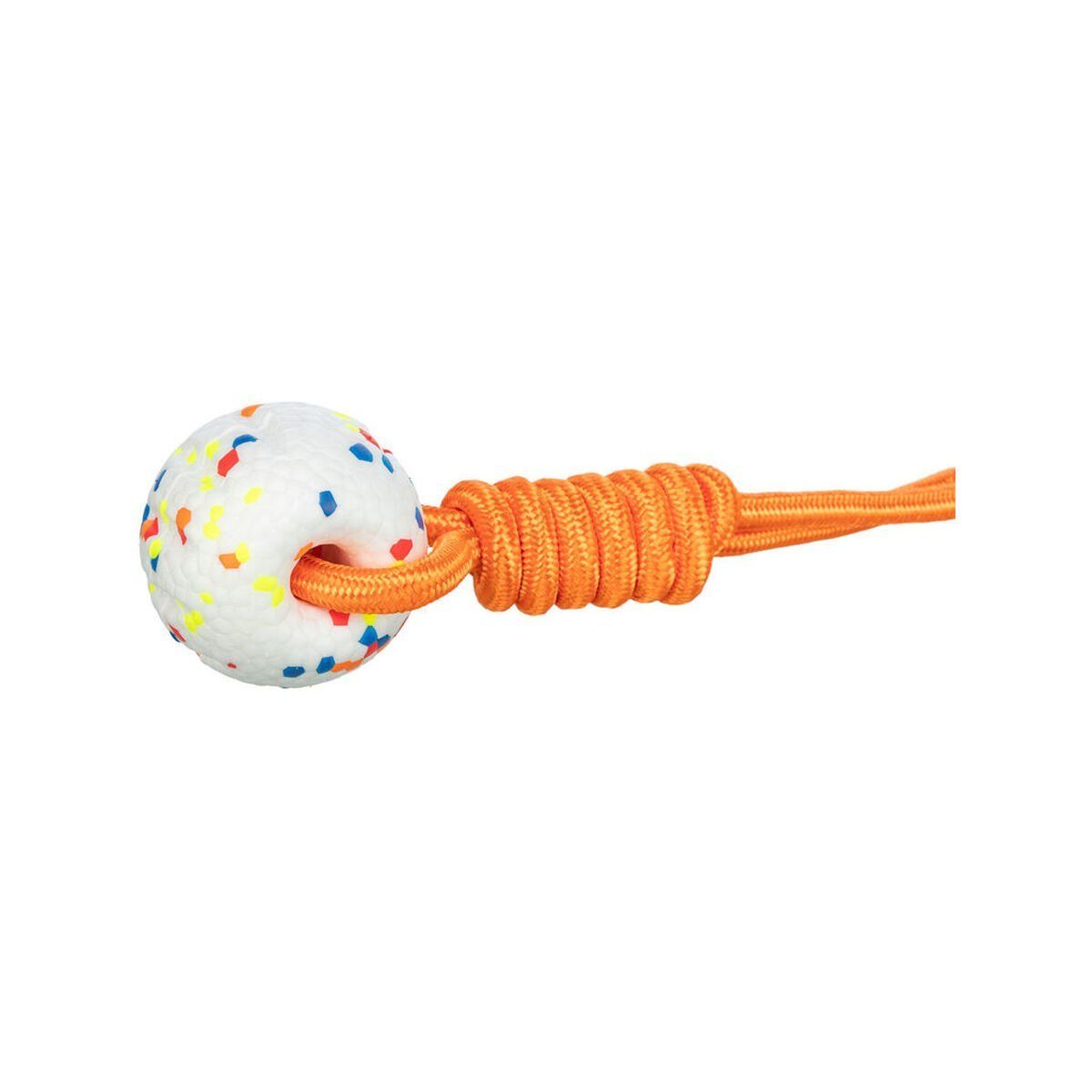 Pelota para Mascotas Trixie Light & Strong Blanco Multicolor Termoplástico Liso