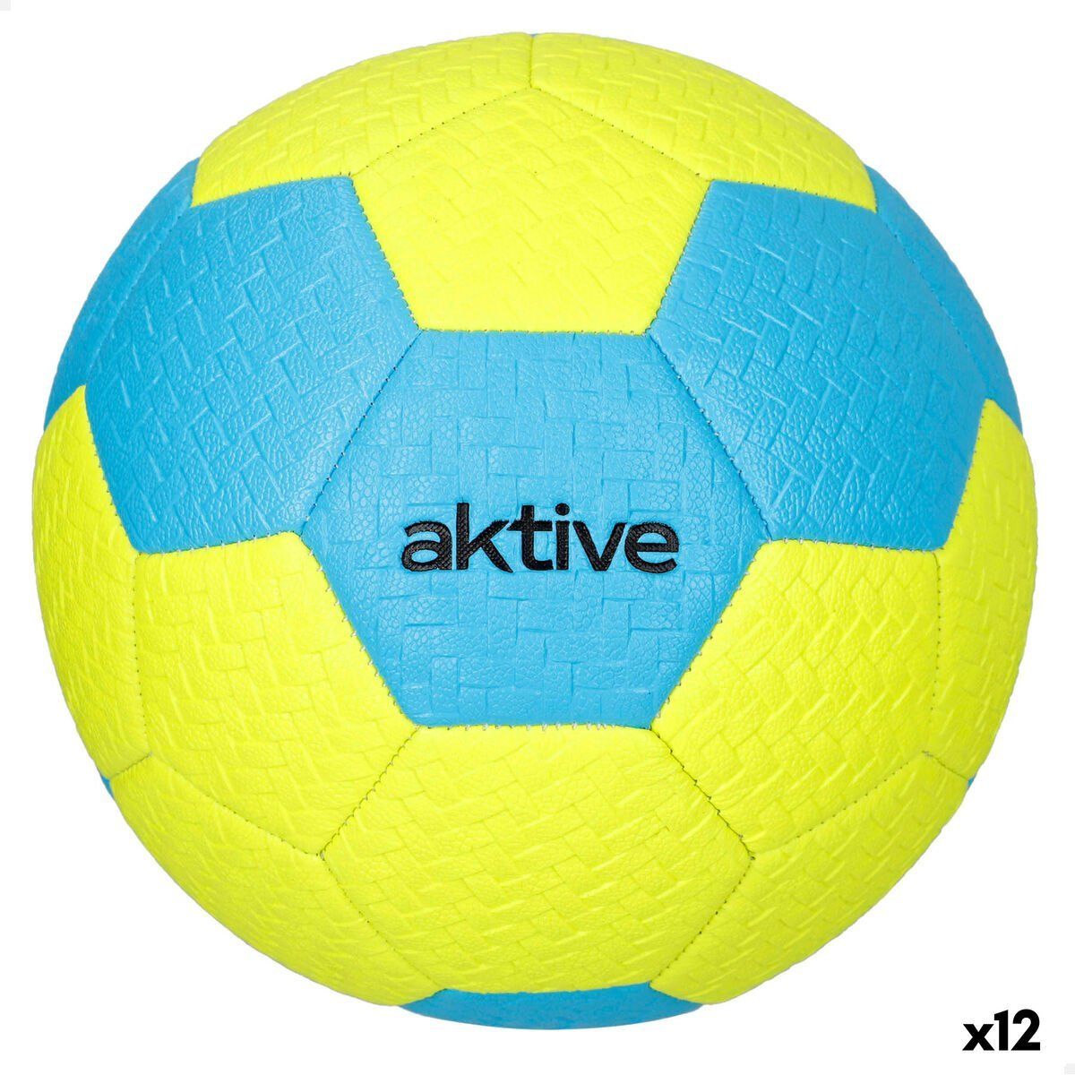 Balón de Fútbol Aktive Talla 5 22 x 22 x 22 cm 12 Unidades