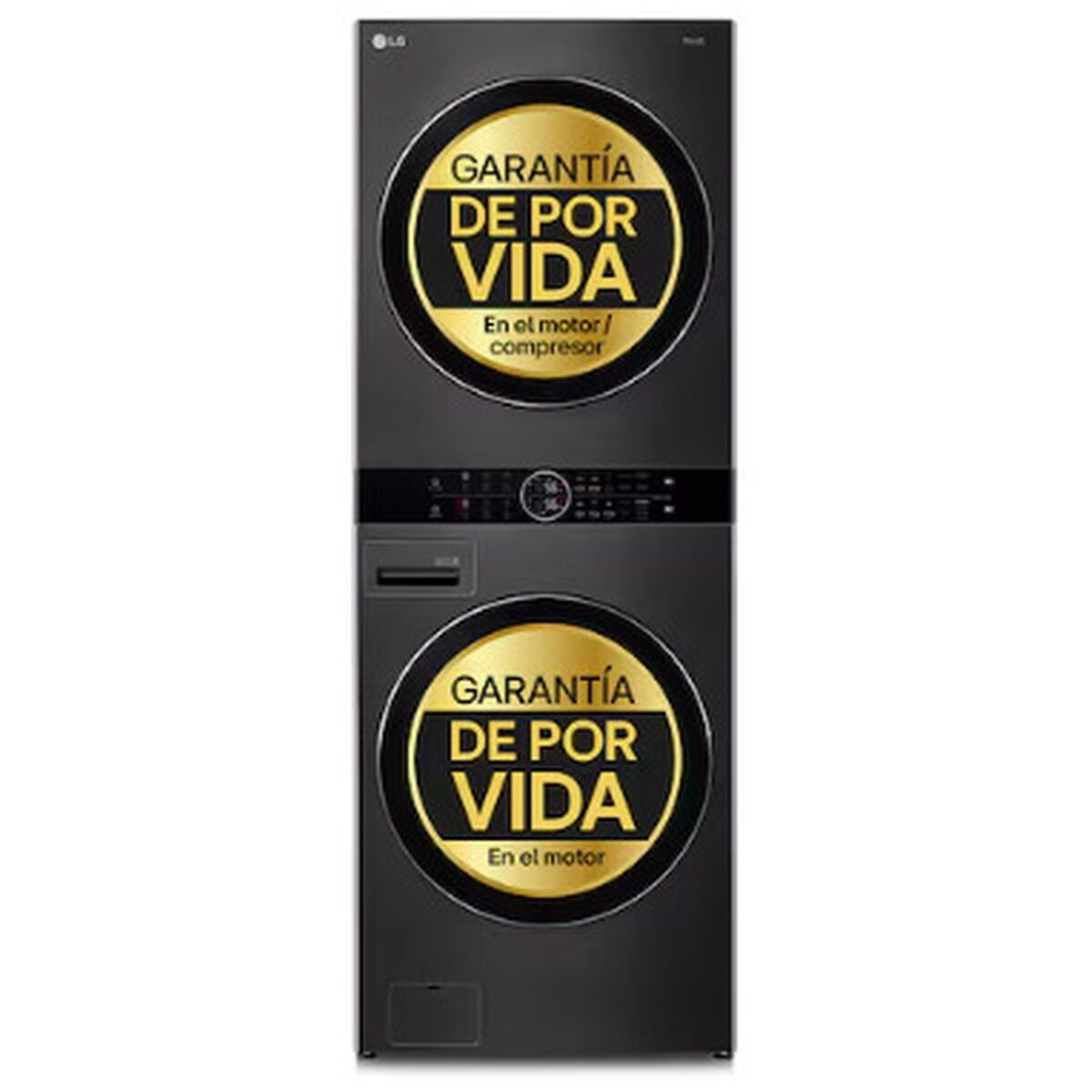 Lavadora - Secadora LG 1400 rpm 12 kg