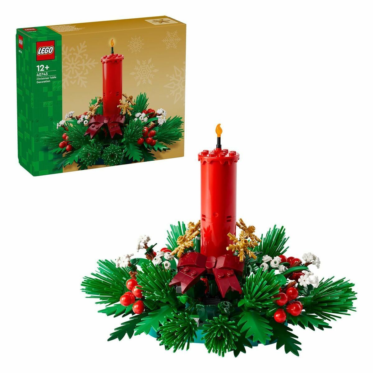 Juego de Construcción con Bloques Lego Christmas 40743 433 Piezas