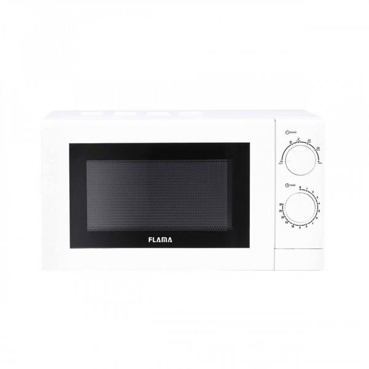 Microondas con Grill Flama 1806FL Blanco 700 W 20 L