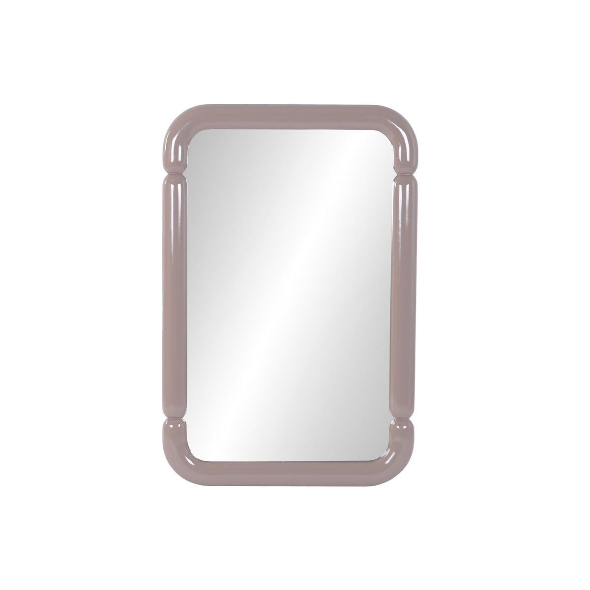 Espejo de pared Home ESPRIT Rosa claro Moderno Lacado 70 X 4 X 106 CM