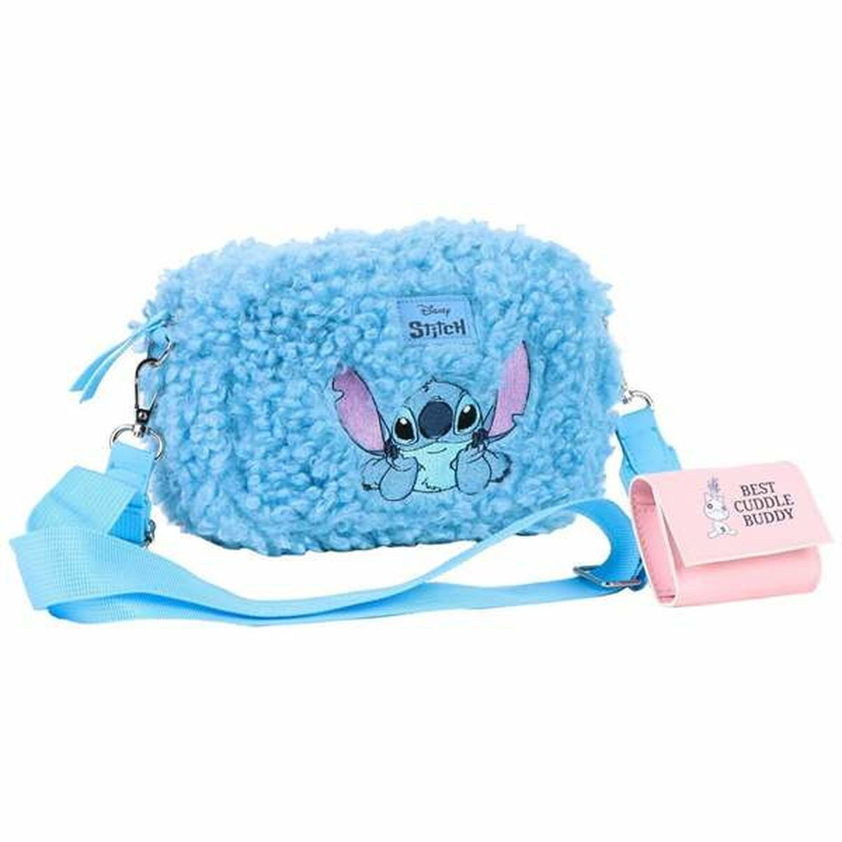 Bolso Bandolera Stitch Azul