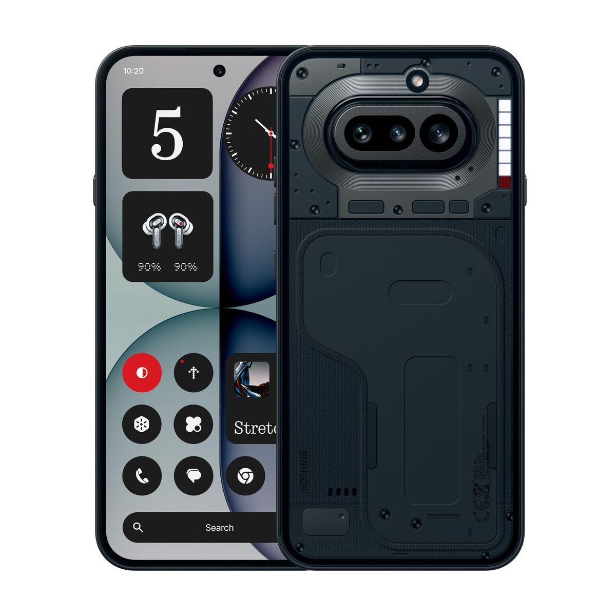 Smartphone Nothing Phone 4a 5G 6,78" Octa Core Qualcomm Snapdragon 7s Gen 4 12 GB RAM 256 GB Negro