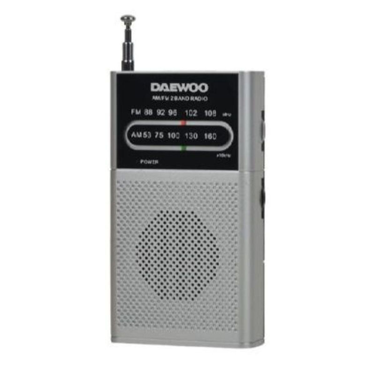Radio Portátil Daewoo DW1027 Plata