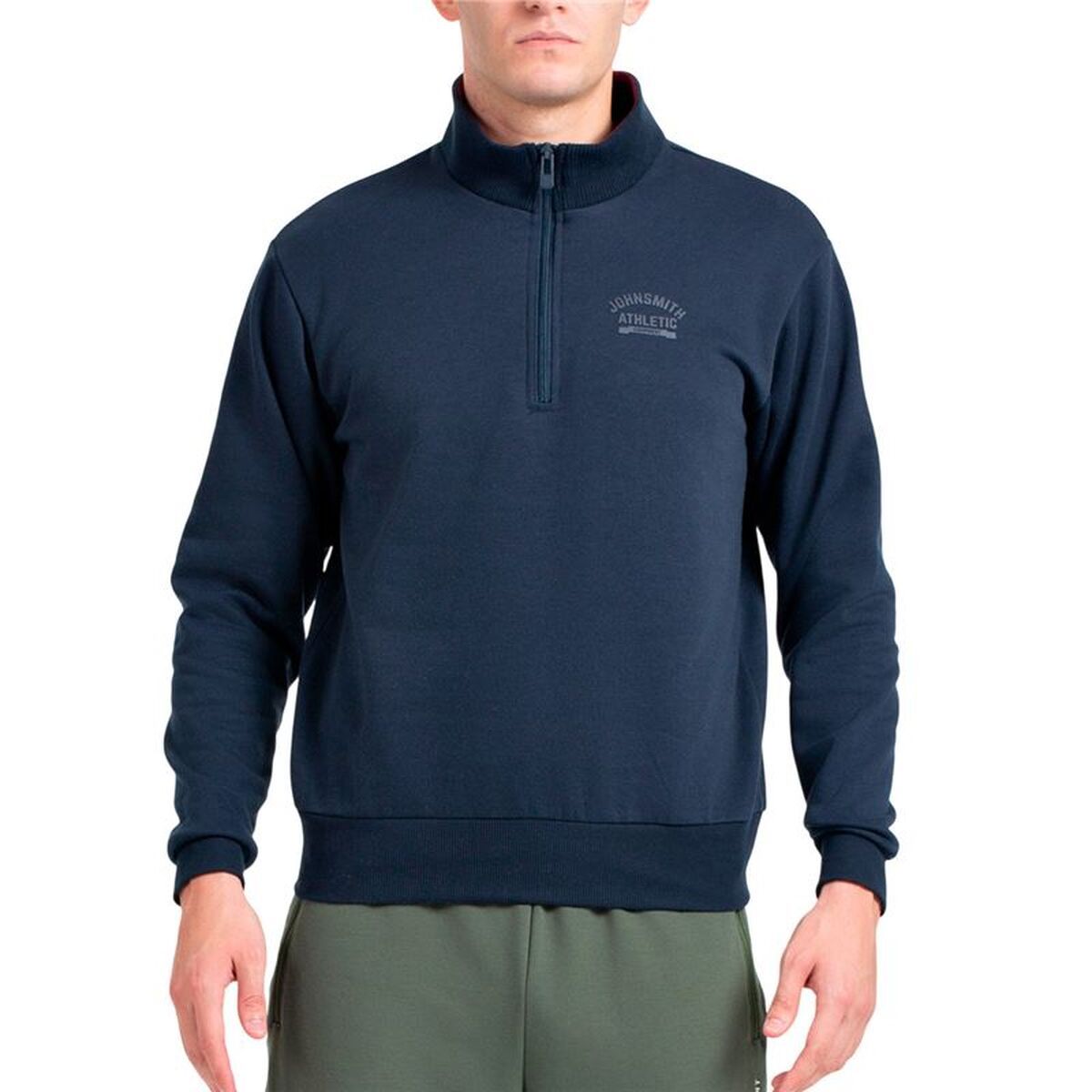 Sudadera sin Capucha Hombre John Smith Fulu 004 Azul Azul marino