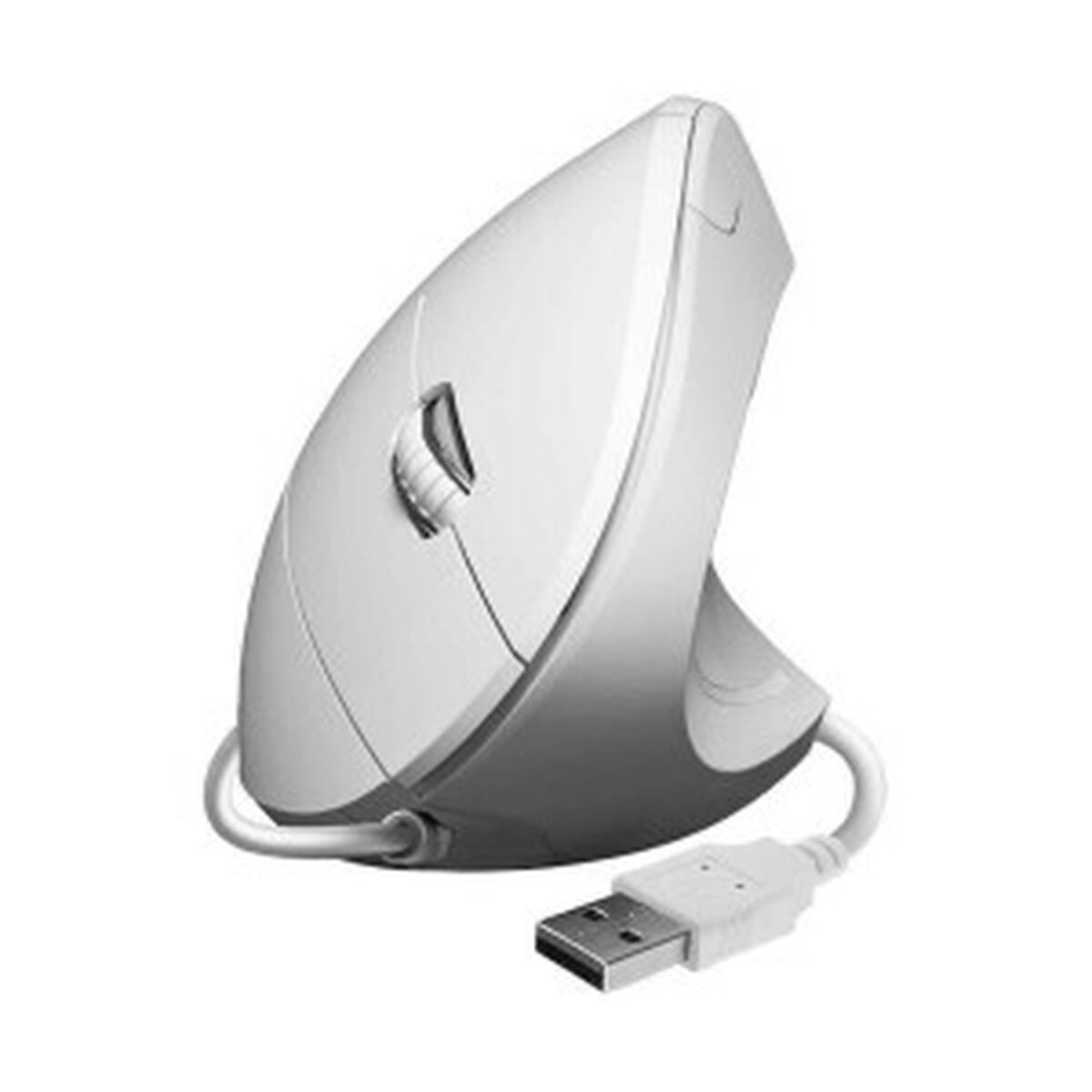 Ratón Ergonómico Óptico Subblim SUBMO-EDGVU02 Blanco 1600 dpi
