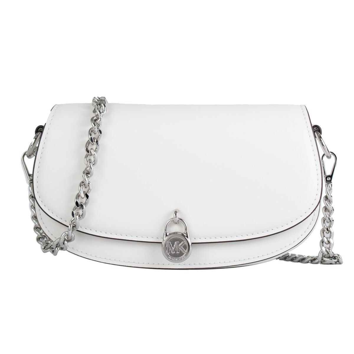 Bolso Bandolera Michael Kors Mila Blanco 23 x 12 x 6 cm