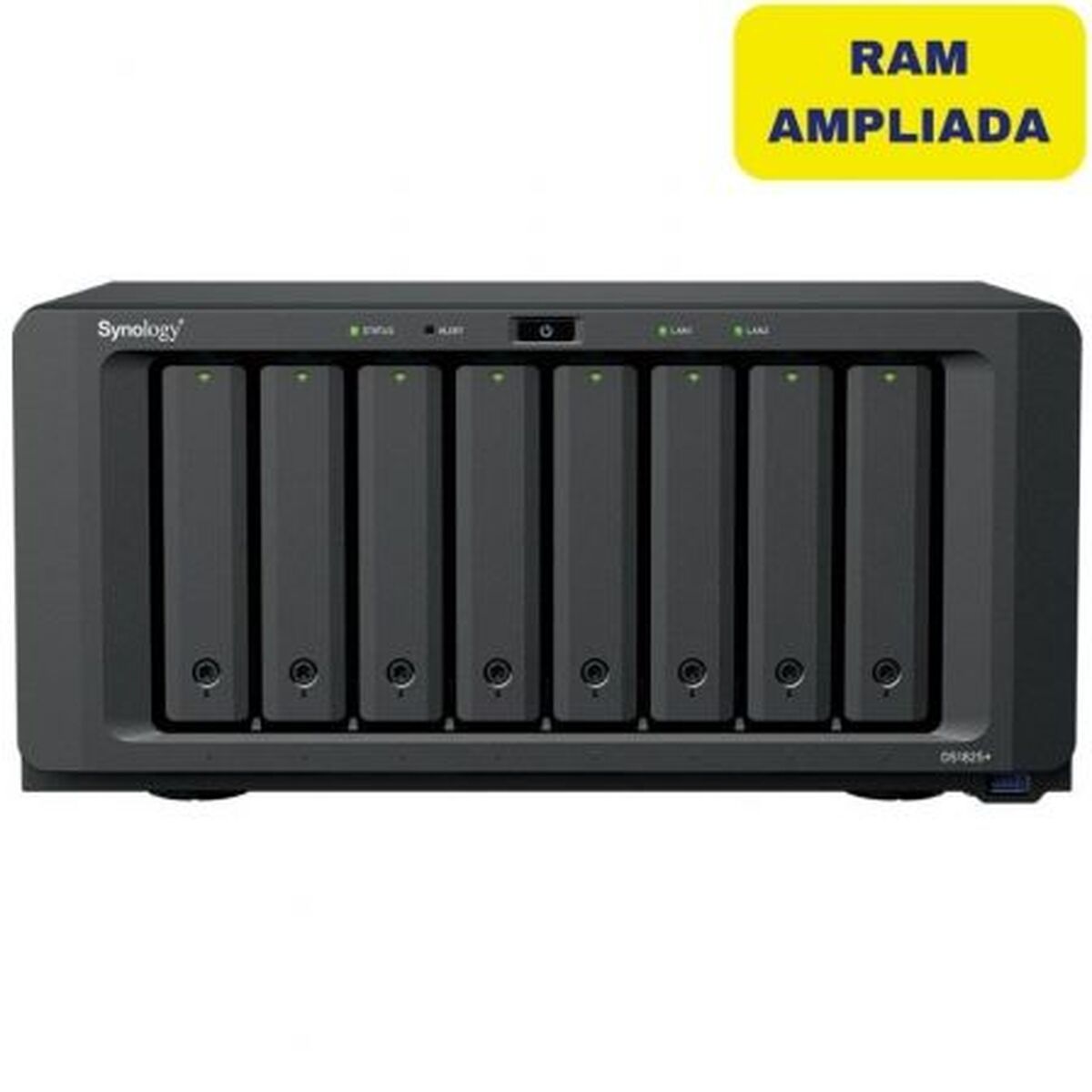 Almacenamiento en Red NAS Synology DS1825+/32G Quad Core Negro