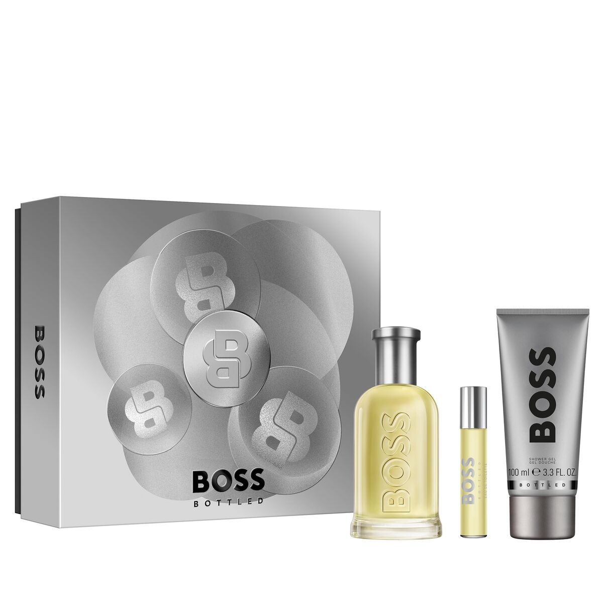 Set de Perfume Hombre Hugo Boss BOSS BOTTLED 3 Piezas