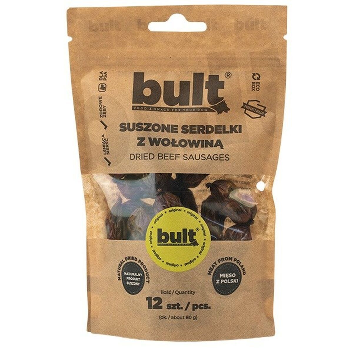 Snack para Perros Bult Carne de vacuno 80 g