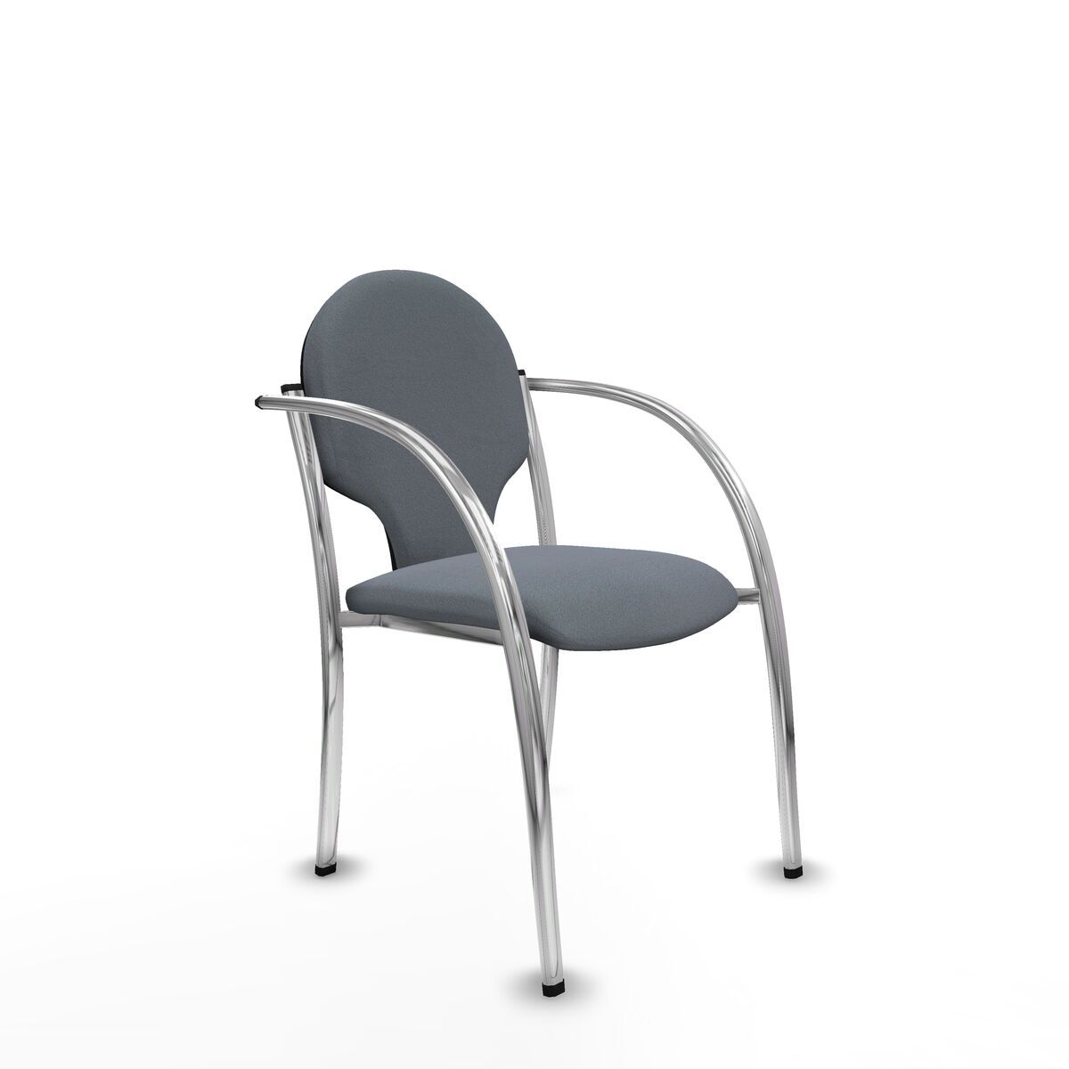 Silla de Recepción Hellín Piqueras y Crespo 220PTCRB220 Gris 2 Unidades