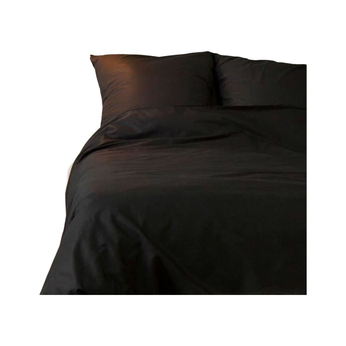 Juego de funda nórdica Negro Cama de 200 3 Piezas