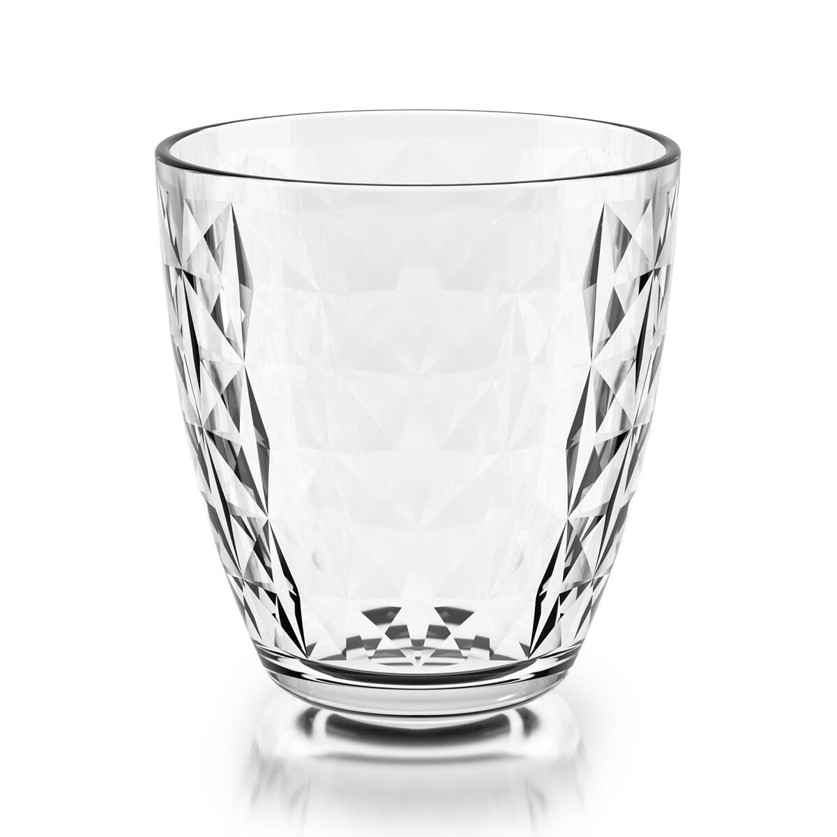 Vaso de agua Quid Zoe Transparente Vidrio 260 ml (6 Unidades)