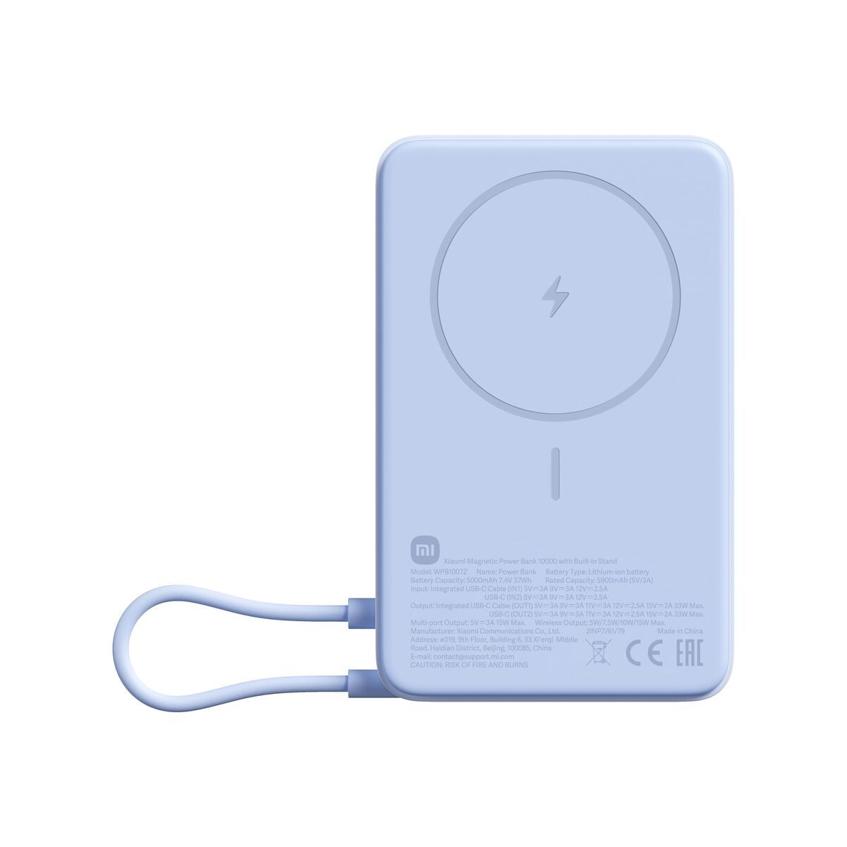 Powerbank Xiaomi BHR08PCGL Azul