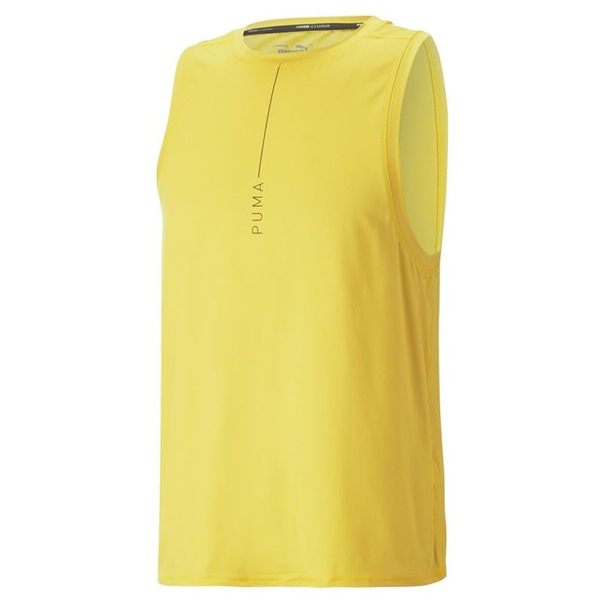 Camiseta de Manga Corta Hombre Puma Studio Yogini Lite Amarillo
