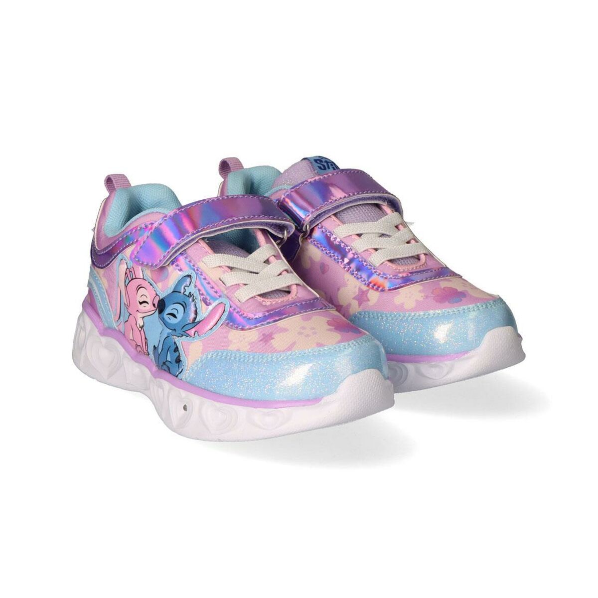 Zapatillas Deportivas con LED Stitch Lila