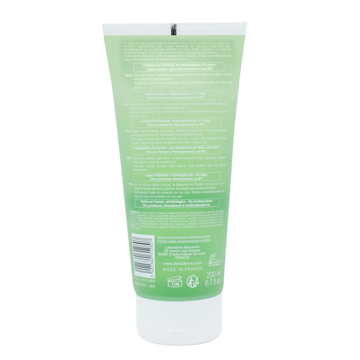 Gel de Ducha Beauterra GELES DE DUCHA SOBREGRASOS 100 ml