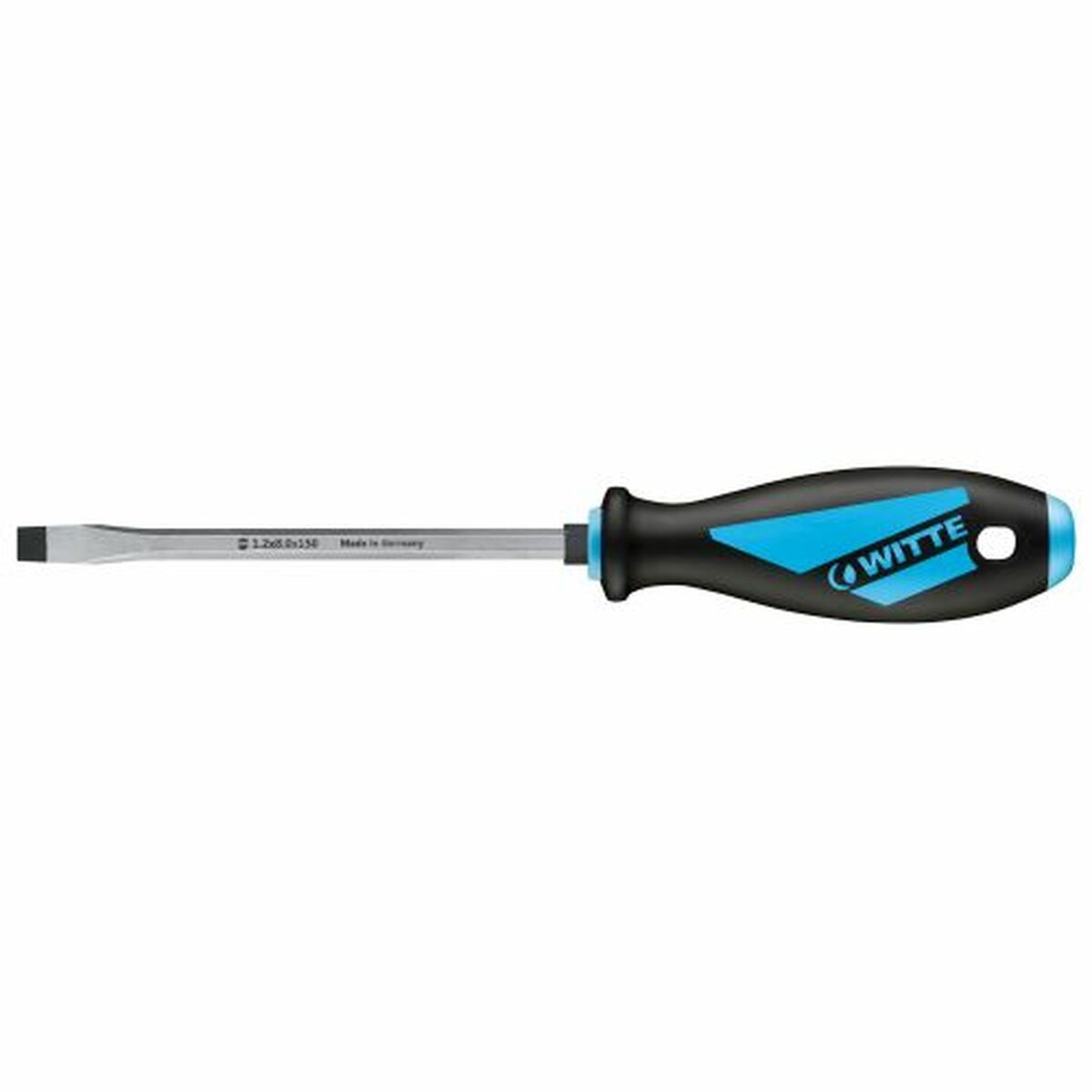Destornillador WITTE 10 mm Plana Punta plana 125 mm