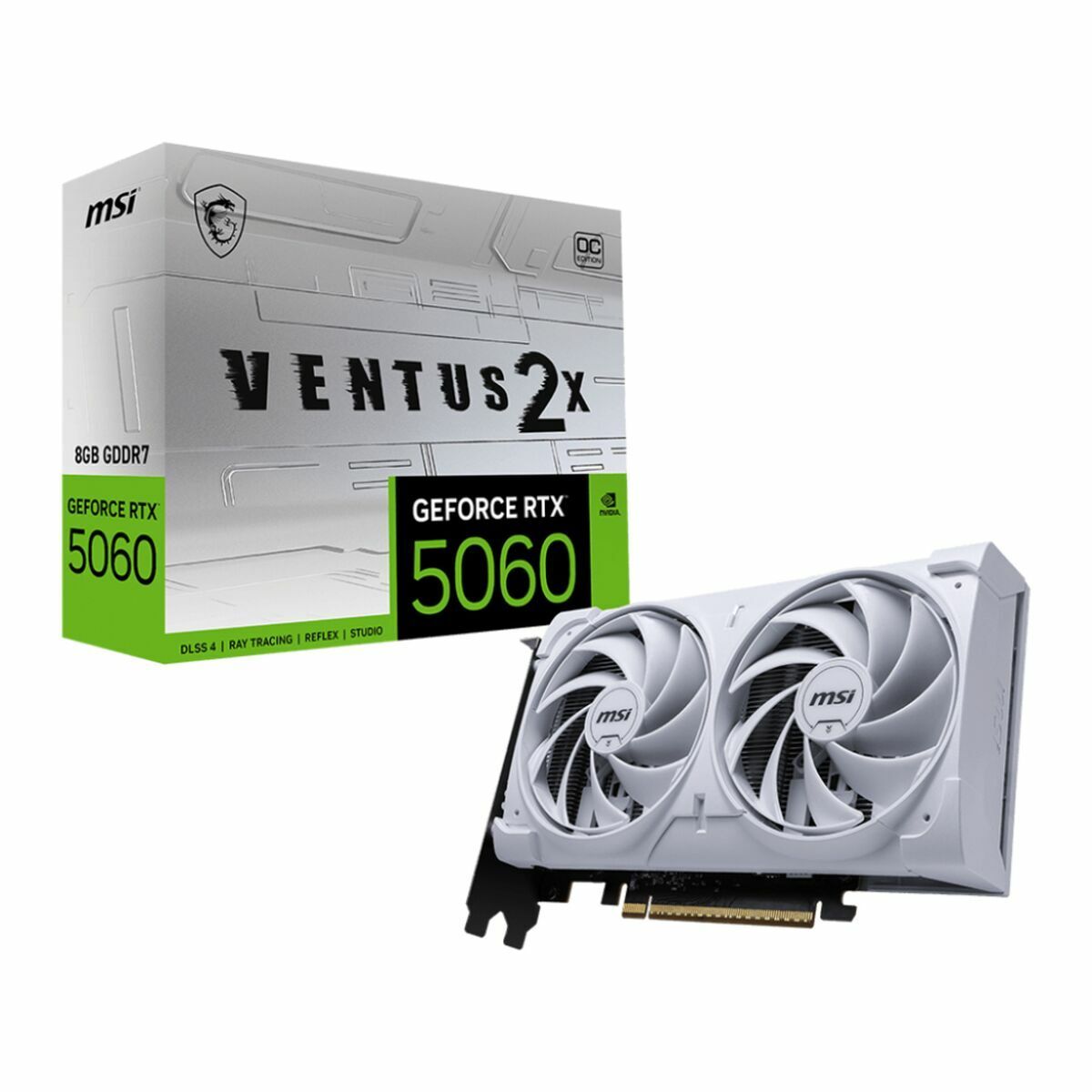 Tarjeta Gráfica MSI 912-V537-003 GEFORCE RTX 5060 8 GB GDDR7