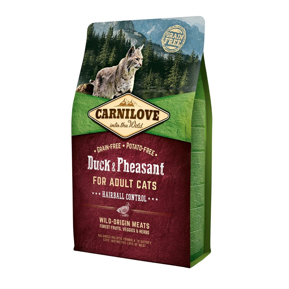Comida para gato Carnilove Pato 2 Kg 1,25 kg