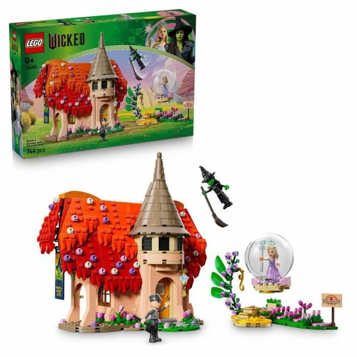 Juego de Construcción con Bloques Lego Wicked 75690 744 Piezas