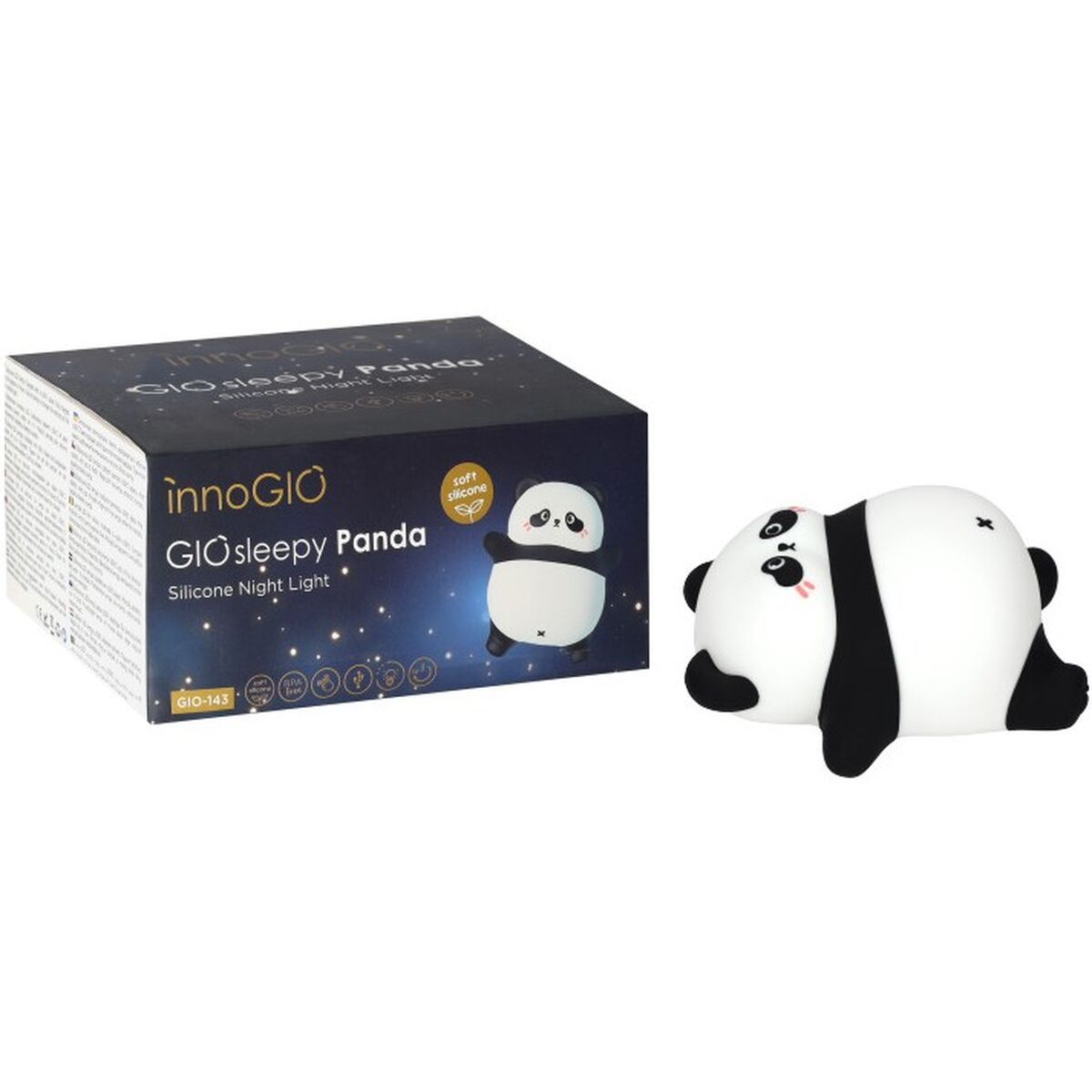 Luz nocturna Innogio GIOSLEEPY 143 Blanco Silicona ABS