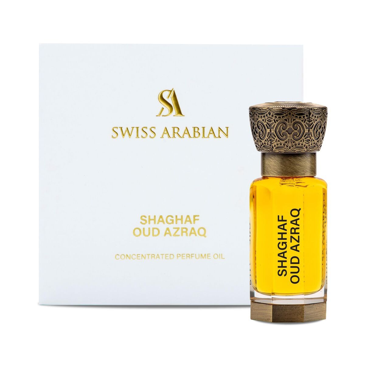 Aceite de fragancia Swiss Arabian SHAGHAF OUD 12 ml