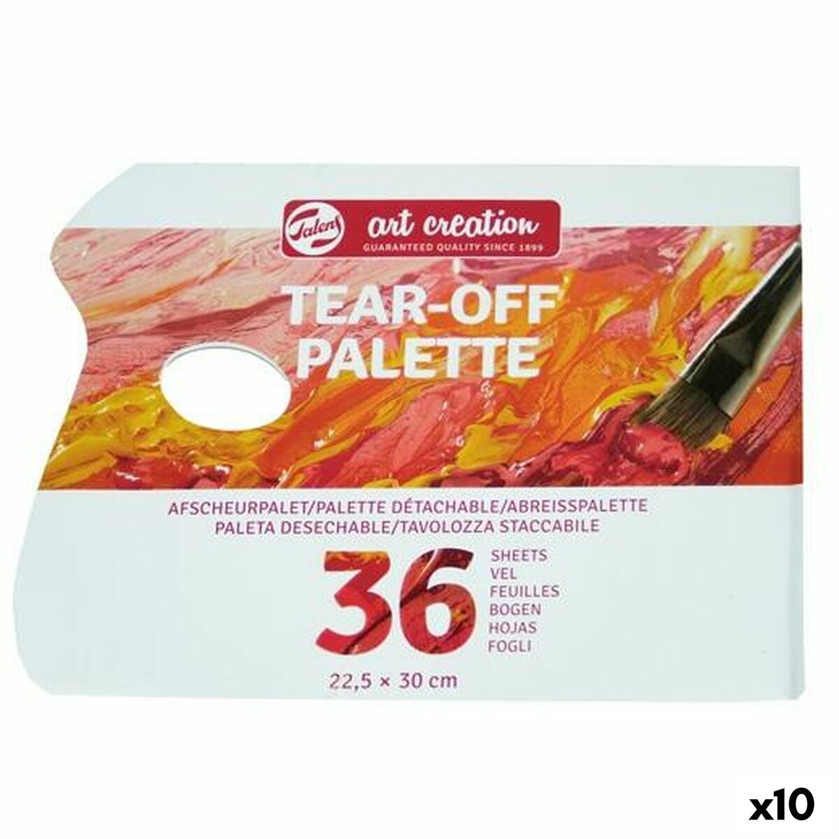 Paleta Talens Art Creation Papel 22,5 x 30 cm (10 Unidades)
