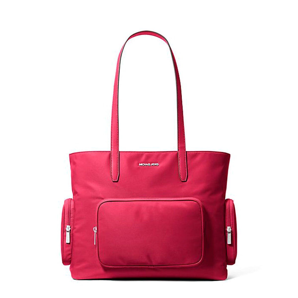 Bolso de Hombro Michael Kors KHAI Rosa 42 x 30 x 12 cm